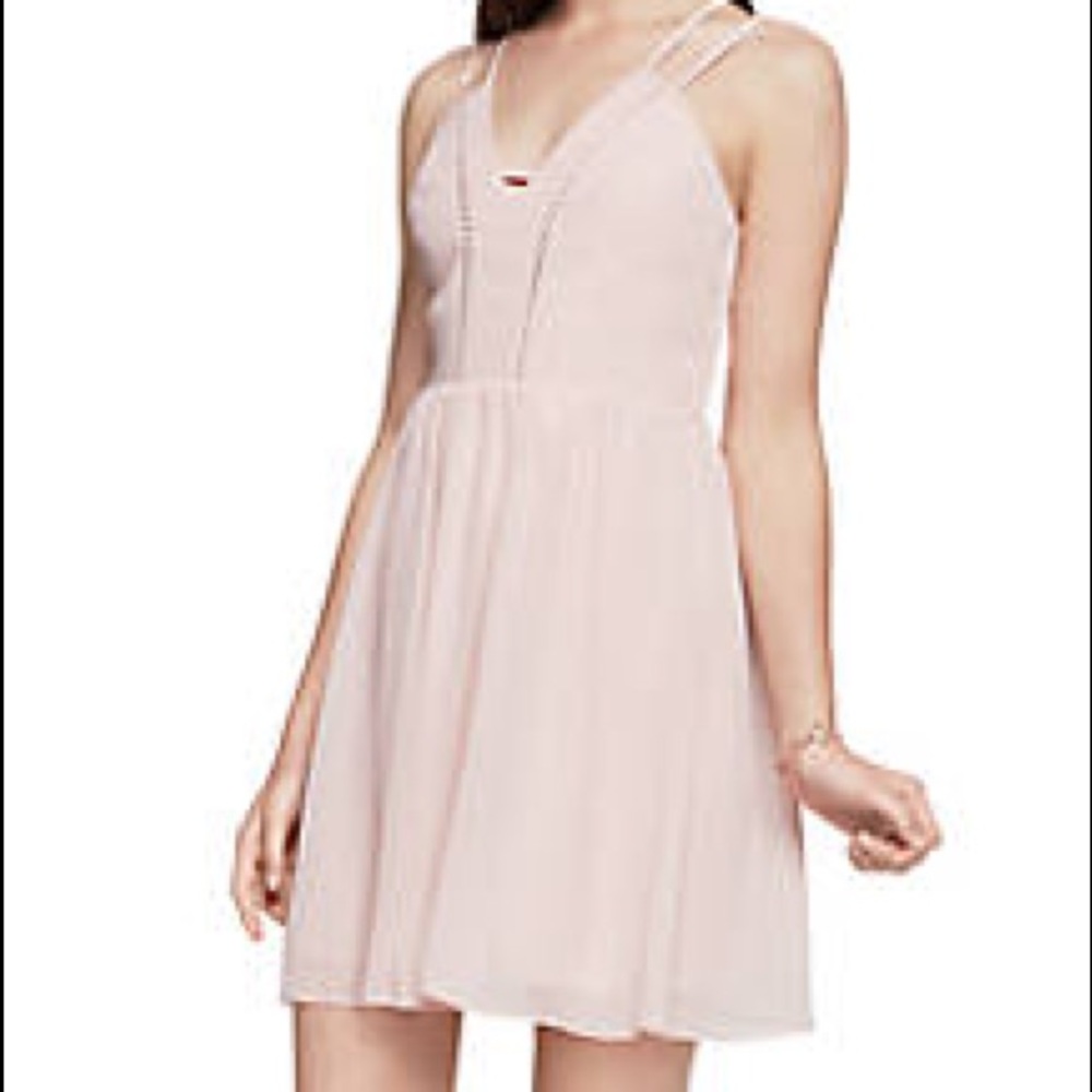 BCBGeneration Blush Cocktail Dress